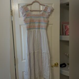 Red Dress Boutique Pastel Smocked Dress